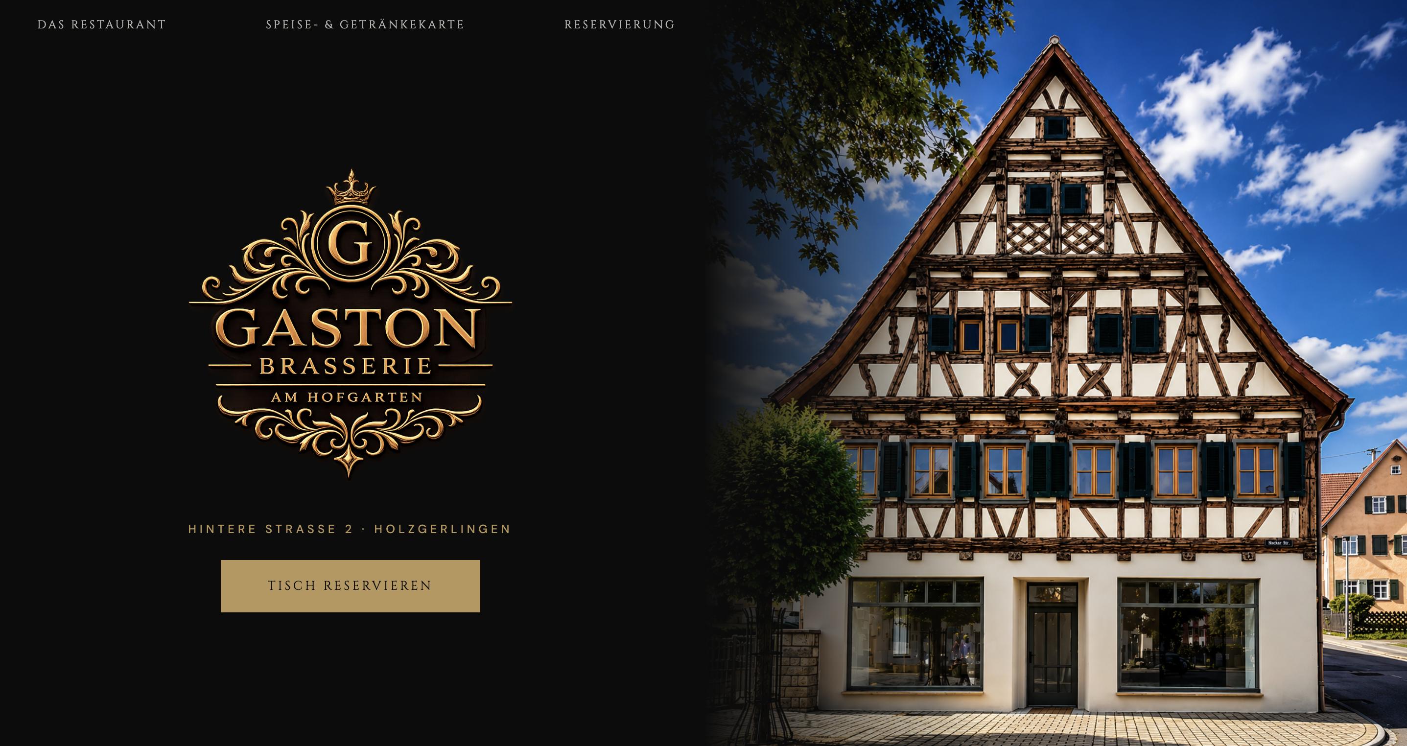 gaston Website Vorschau